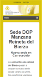 Mobile Screenshot of manzanareinetadelbierzo.es