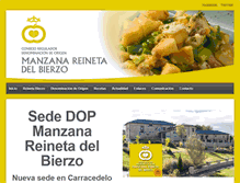 Tablet Screenshot of manzanareinetadelbierzo.es